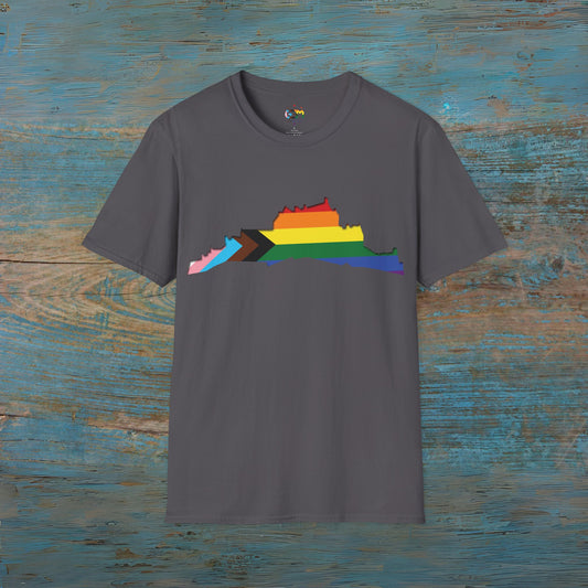 تي شيرت للجنسين من Edinburgh Castle Pride Progress Art