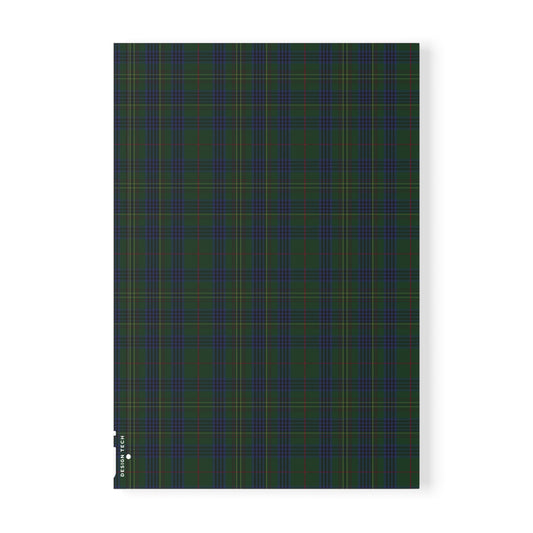 Scottish Tartan Softcover A5 Notebook - Kennedy