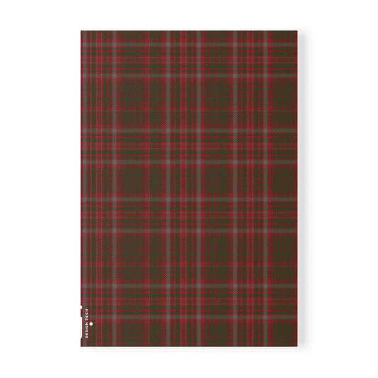 Scottish Tartan Softcover A5 Notebook - MacIntosh