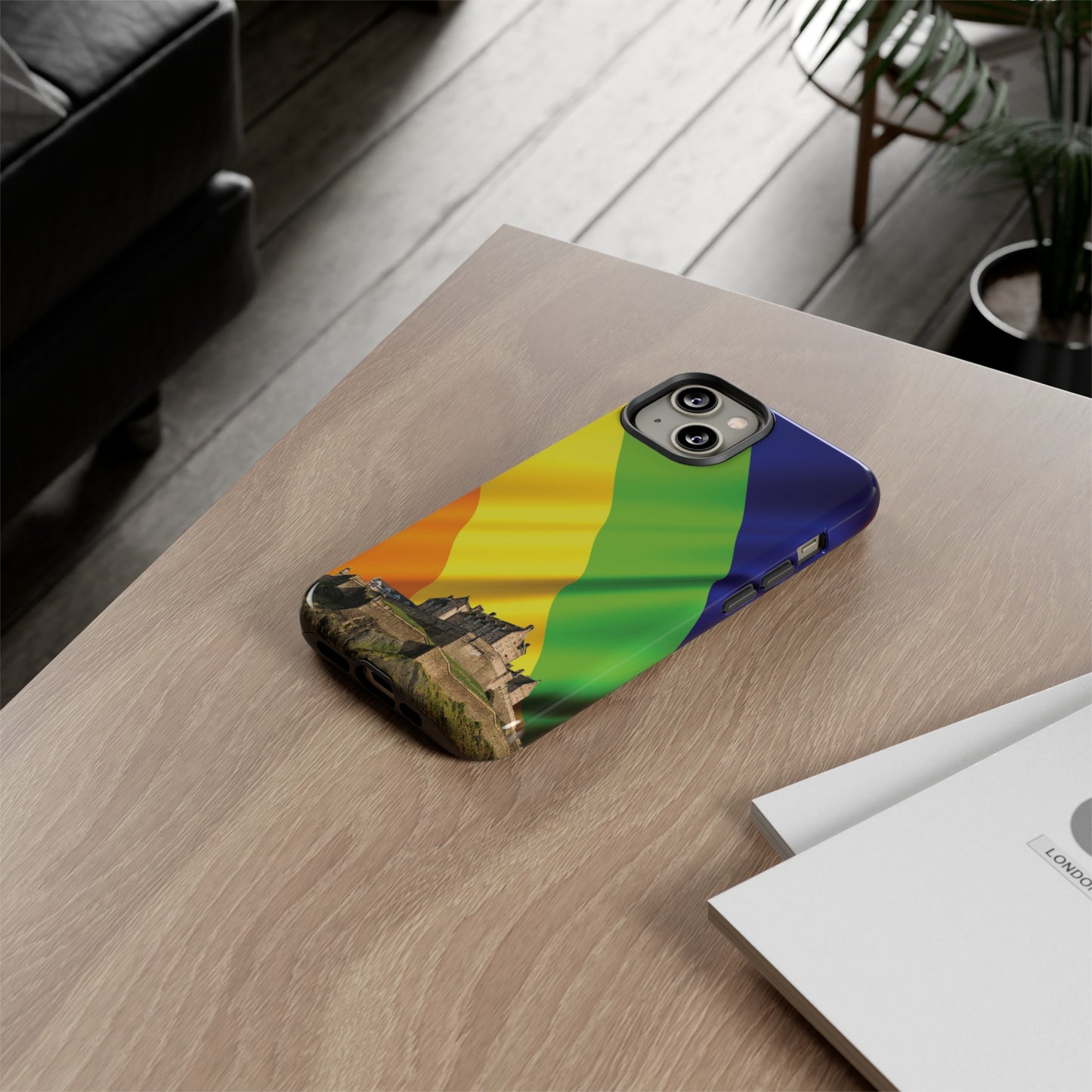 Edinburgh Castle Pride Phone Case - Flag, Various