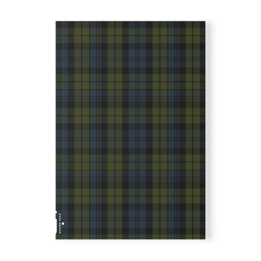 Scottish Tartan Softcover A5 Notebook - Campbell