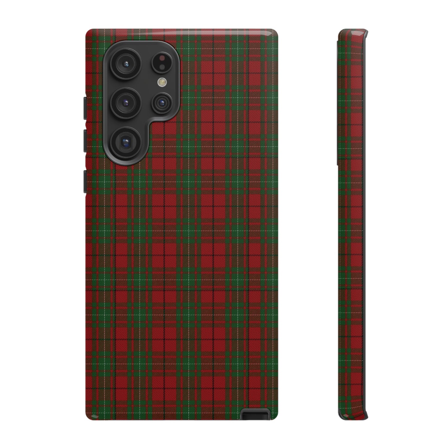 Étui de téléphone à motif tartan écossais - MacAuley, Divers