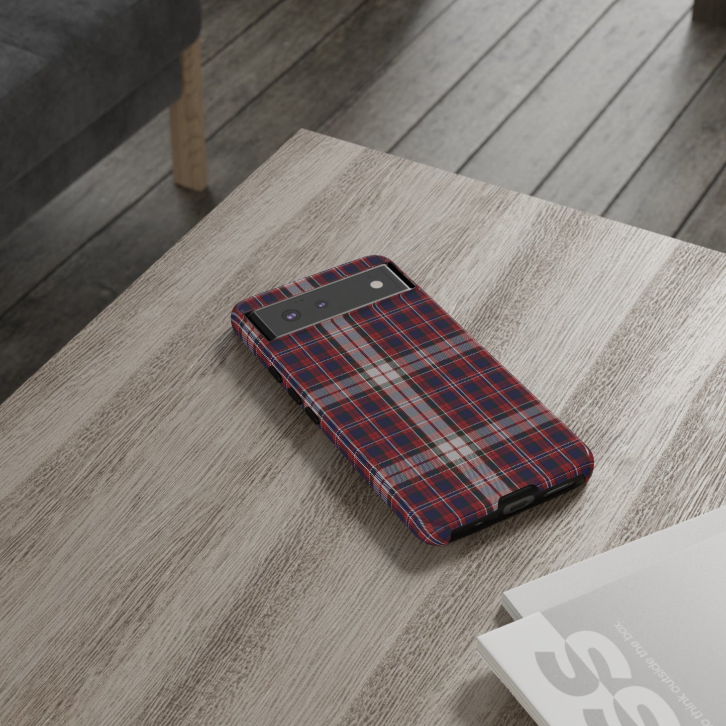 Étui de téléphone à motif tartan écossais - Robe MacFarlane, divers