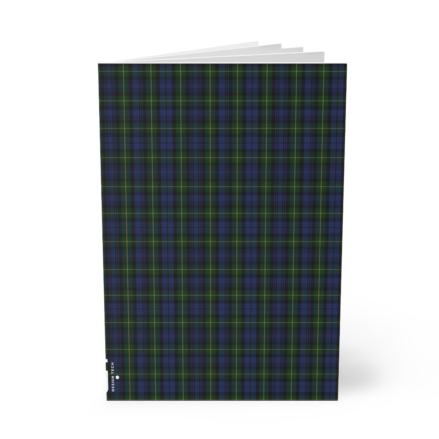 Carnet de notes A5 à couverture souple motif tartan écossais - Gordon