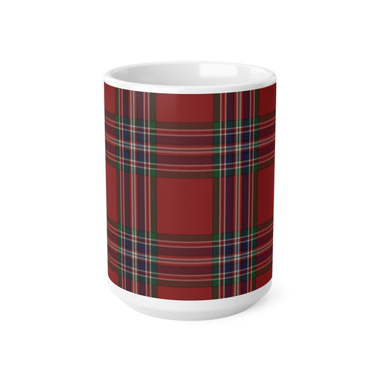 Tasse tartan rouge MacFarlane, Écosse