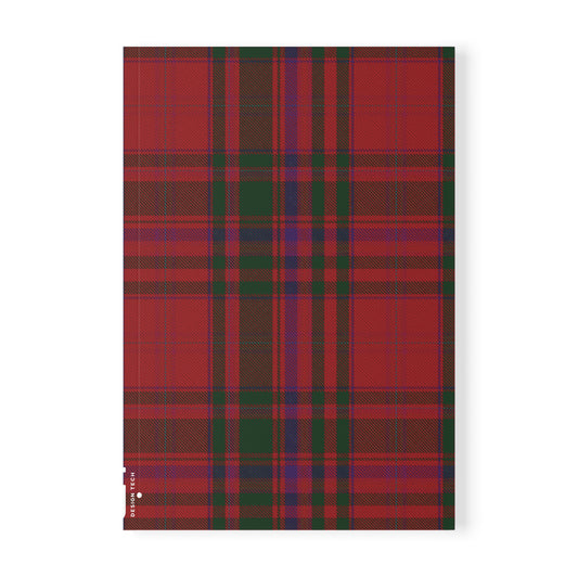 Scottish Tartan Softcover A5 Notebook - MacDougall