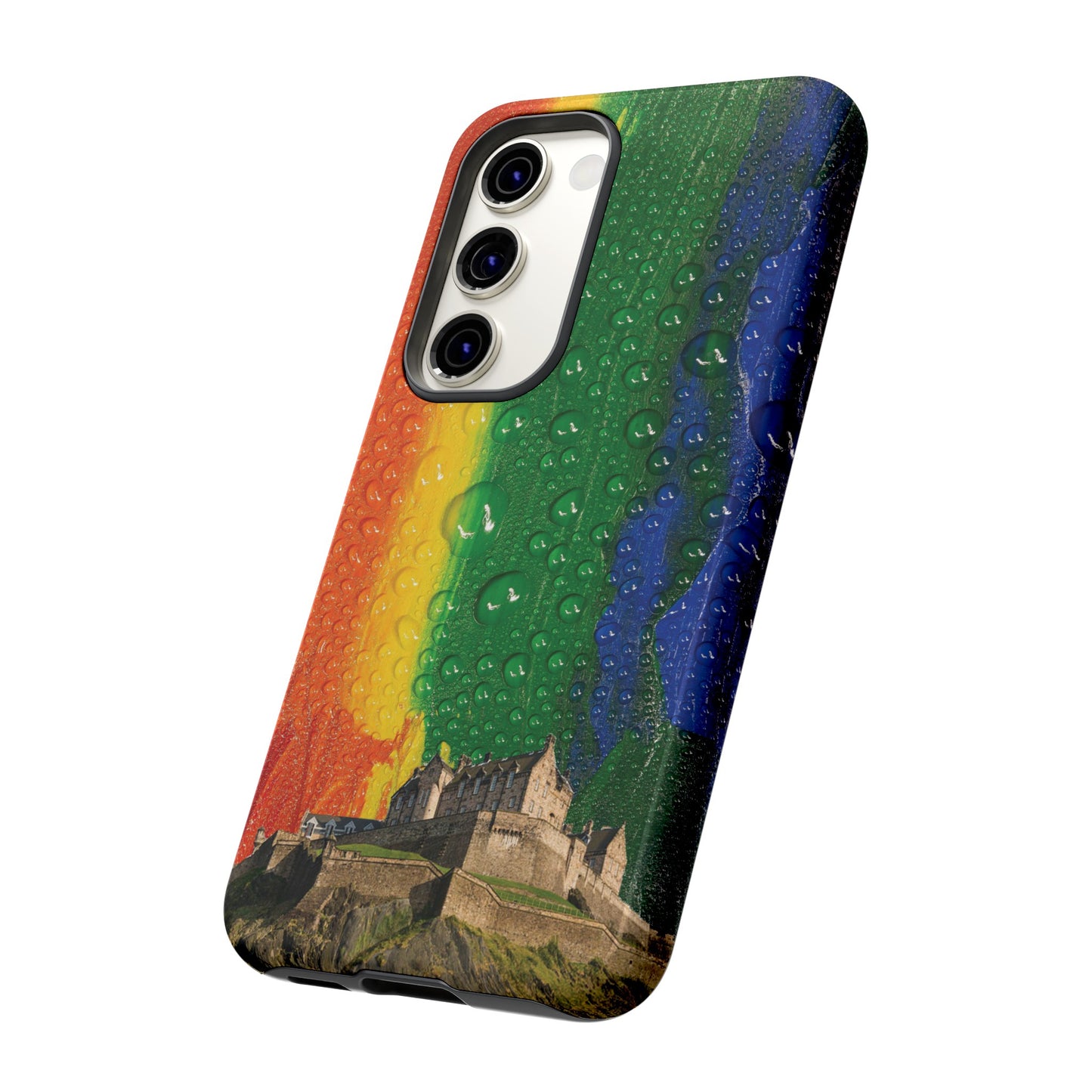 Edinburgh Castle Pride Phone Case - Rain, Various