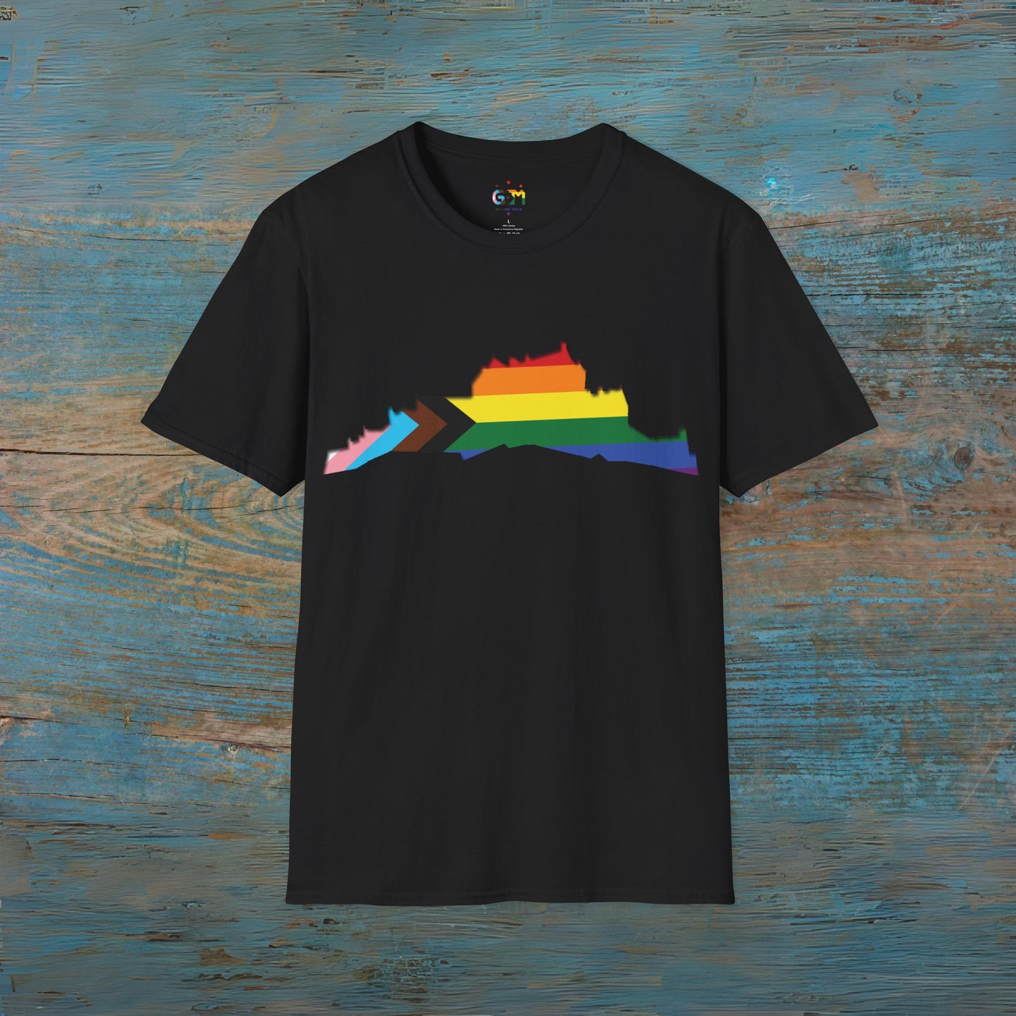 Edinburgh Castle Pride Progress Art Unisex T-Shirt