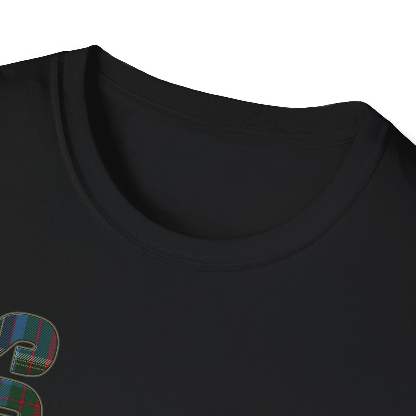 Tartan Scotland Lettrage Softstyle T-shirt unisexe, Anderson Old Tartan Tee