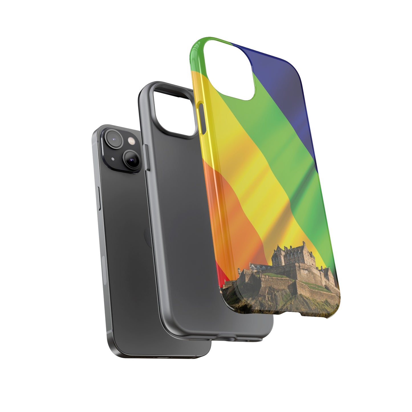 Edinburgh Castle Pride Phone Case - Flag, Various