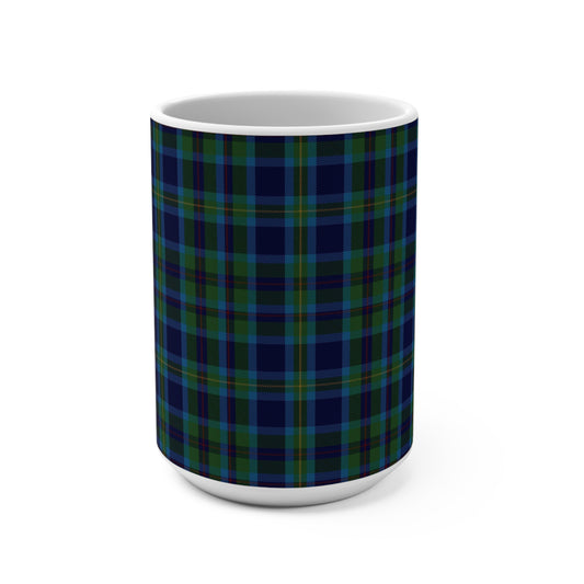 Scottish Tartan Mug 15oz, Miller Tartan