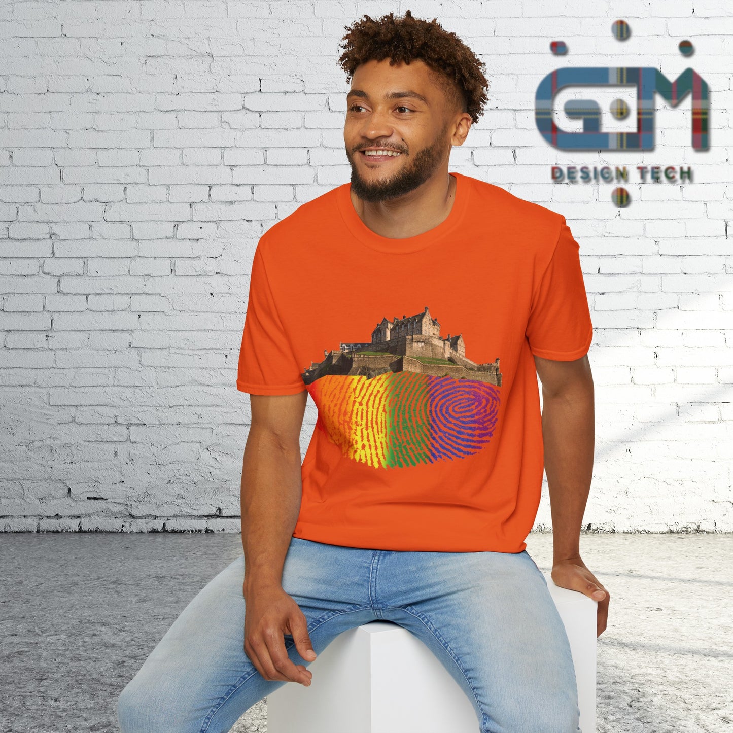 Edinburgh Castle on the Pride Rock Photo Unisex T-Shirt