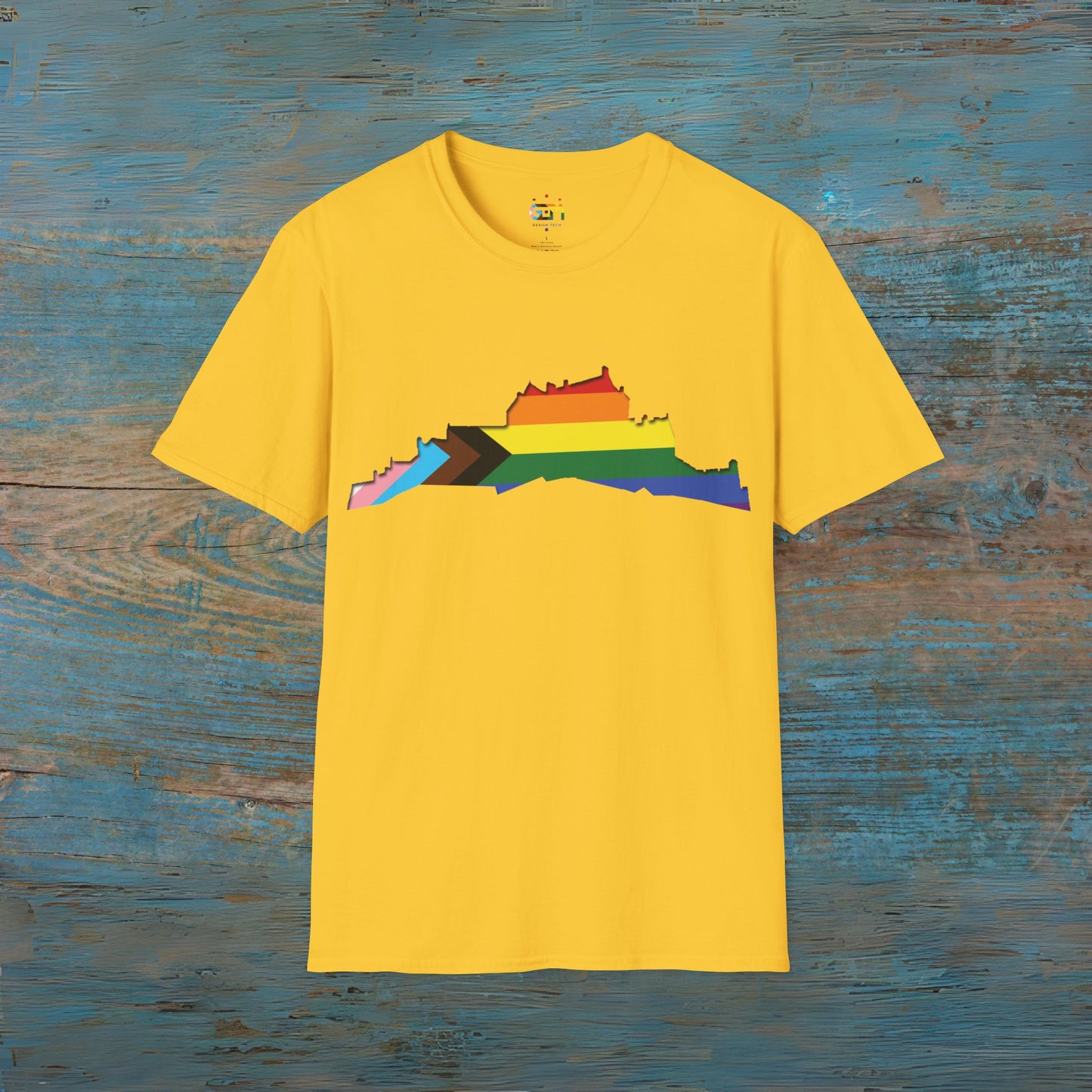 Edinburgh Castle Pride Progress Art Unisex T-Shirt