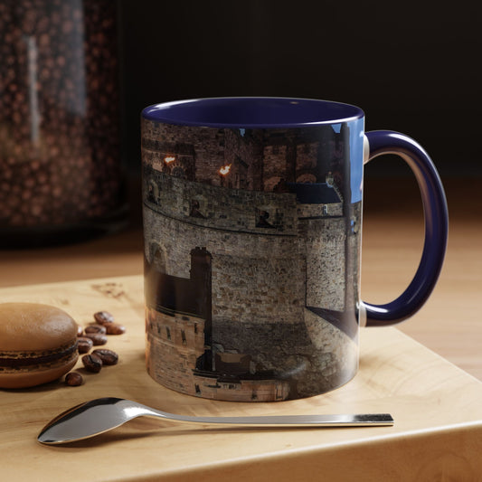 Tasses décoratives Écosse en gros plan - Scènes variées (bleu marine)