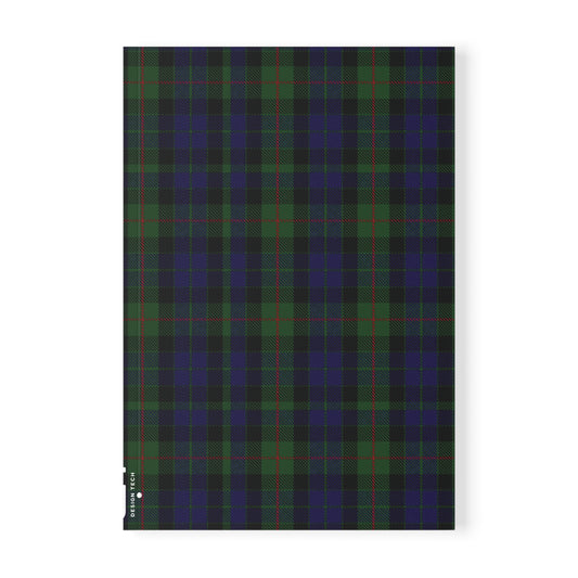 Scottish Tartan Softcover A5 Notebook - Gunn