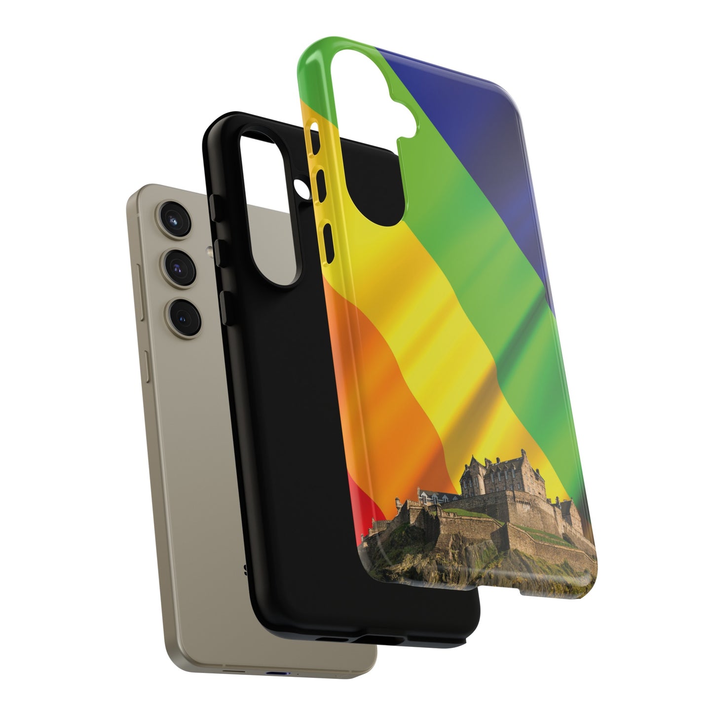 Edinburgh Castle Pride Phone Case - Flag, Various