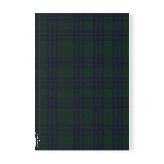 Scottish Tartan Softcover A5 Notebook - Montgomerie