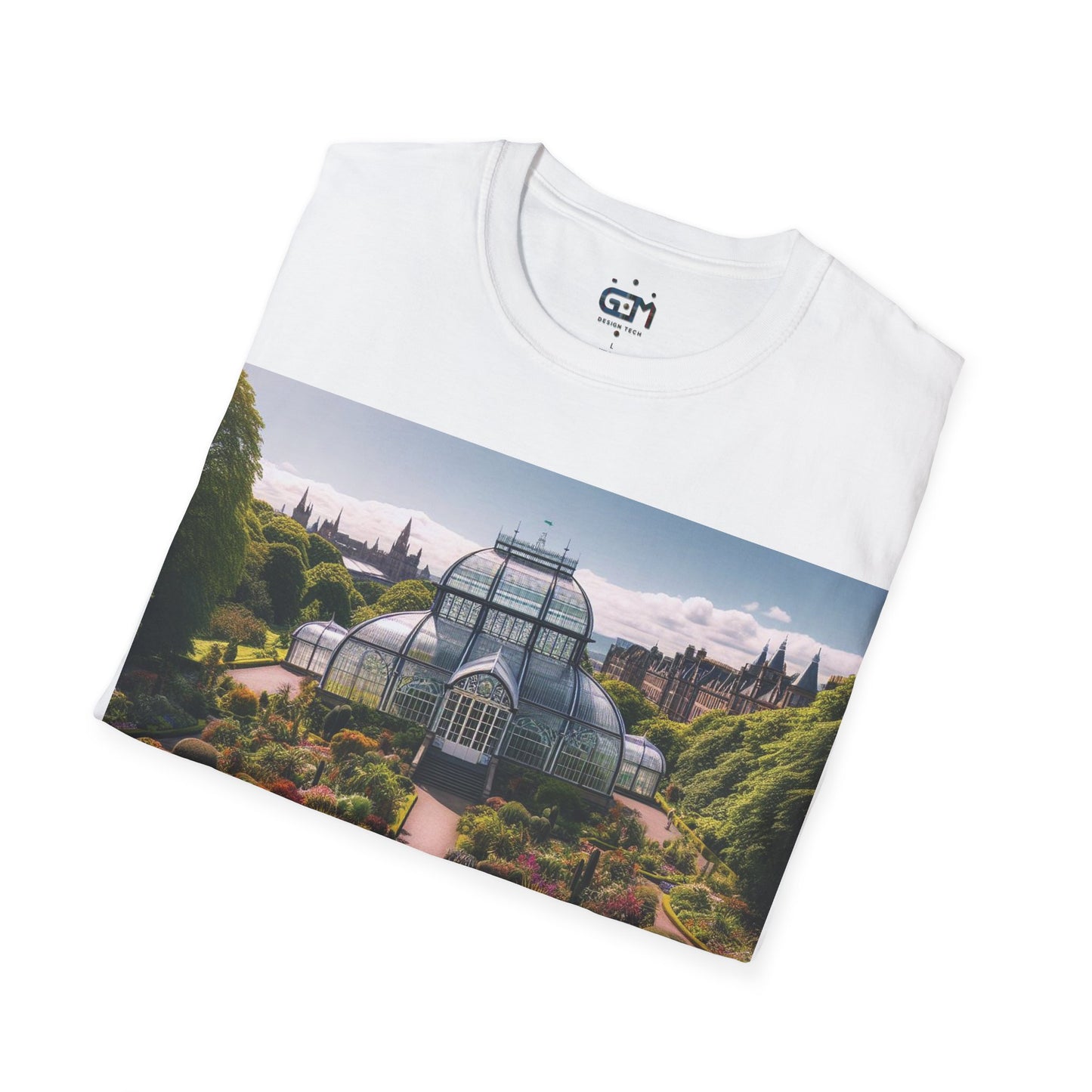 Botanic Gardens Glagsow Softstyle T-Shirt, Unisex Tee, Scottish Landmarks, Various Colours