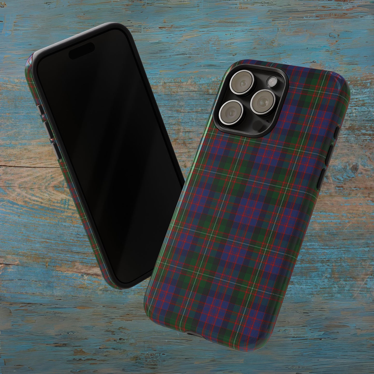 Étui de téléphone à motif tartan écossais - MacDonell, Divers