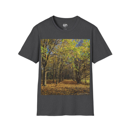 Autumn in Scotland Photo Softstyle T-Shirt, Unisex Tee, Scotland Shirt, Scottish Landmark, Nature, Scenery, Various Colours