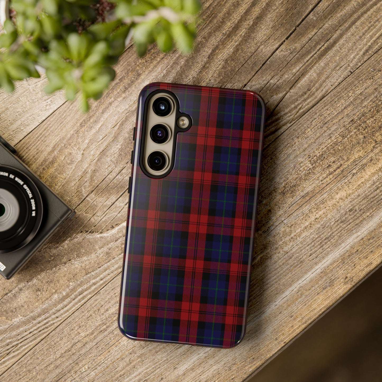 Étui de téléphone à motif tartan écossais - MacLachlan, divers