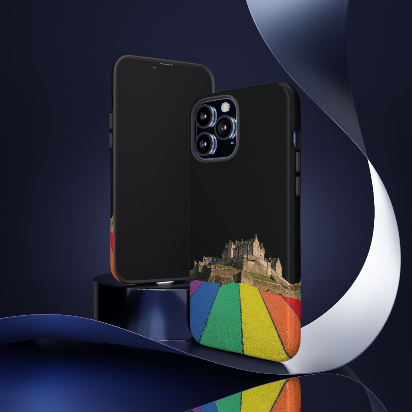 Edinburgh Castle Pride Rockface Phone Case - Road, Various