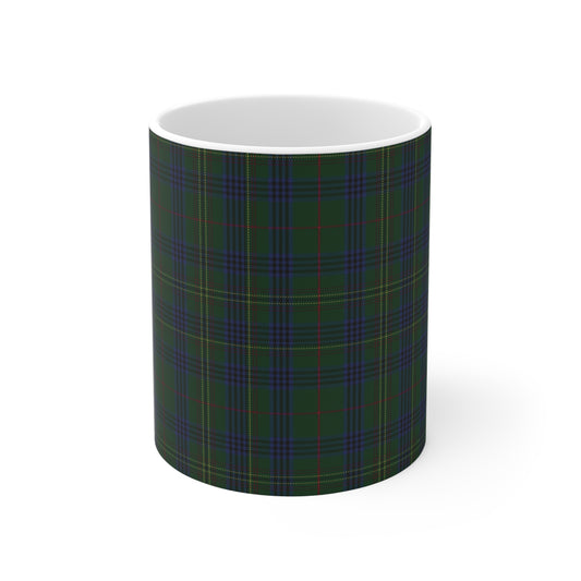 Scottish Tartan Mug 11oz, Kennedy Tartan