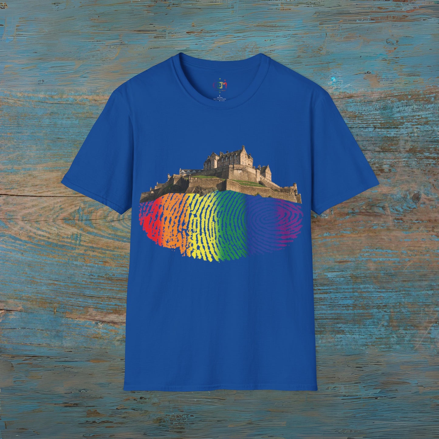 Edinburgh Castle on the Pride Rock Photo Unisex T-Shirt