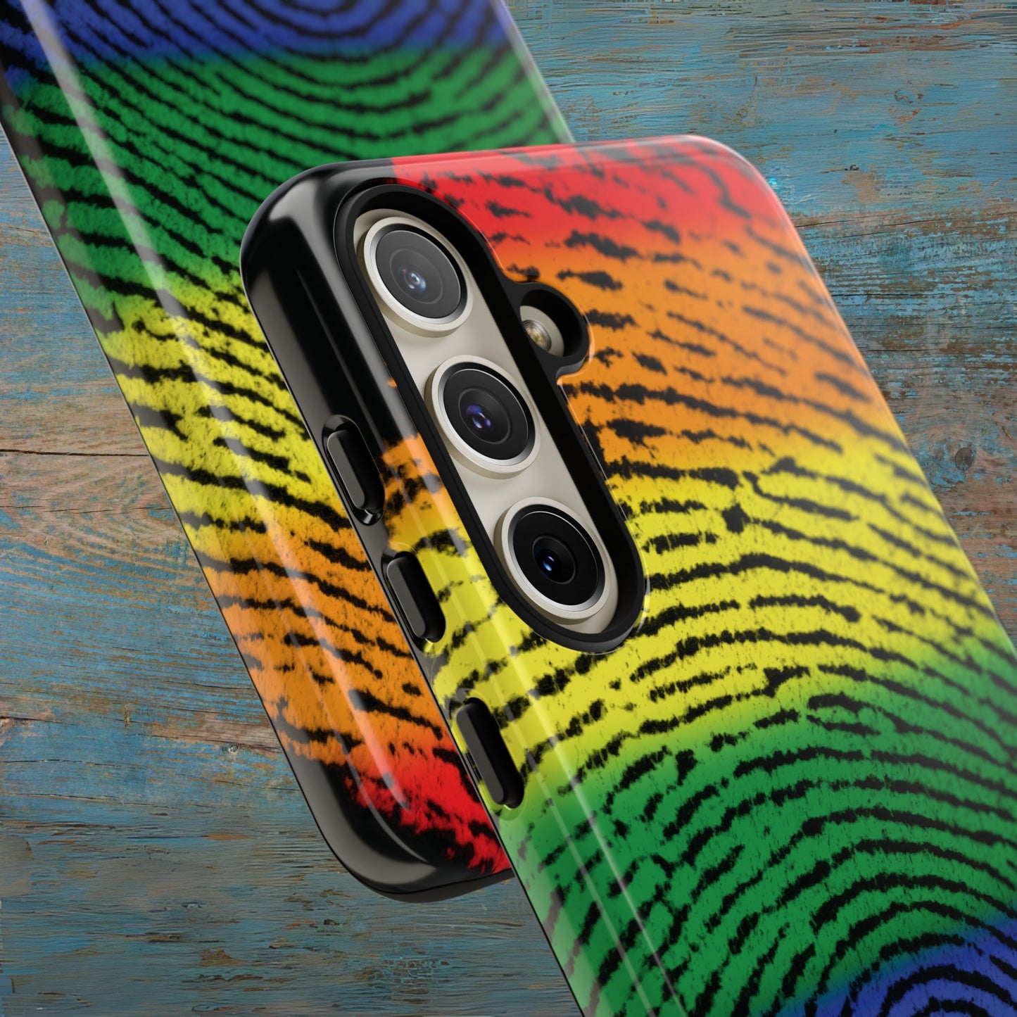 Edinburgh Castle Pride Phone Case - Fingerprint, Various