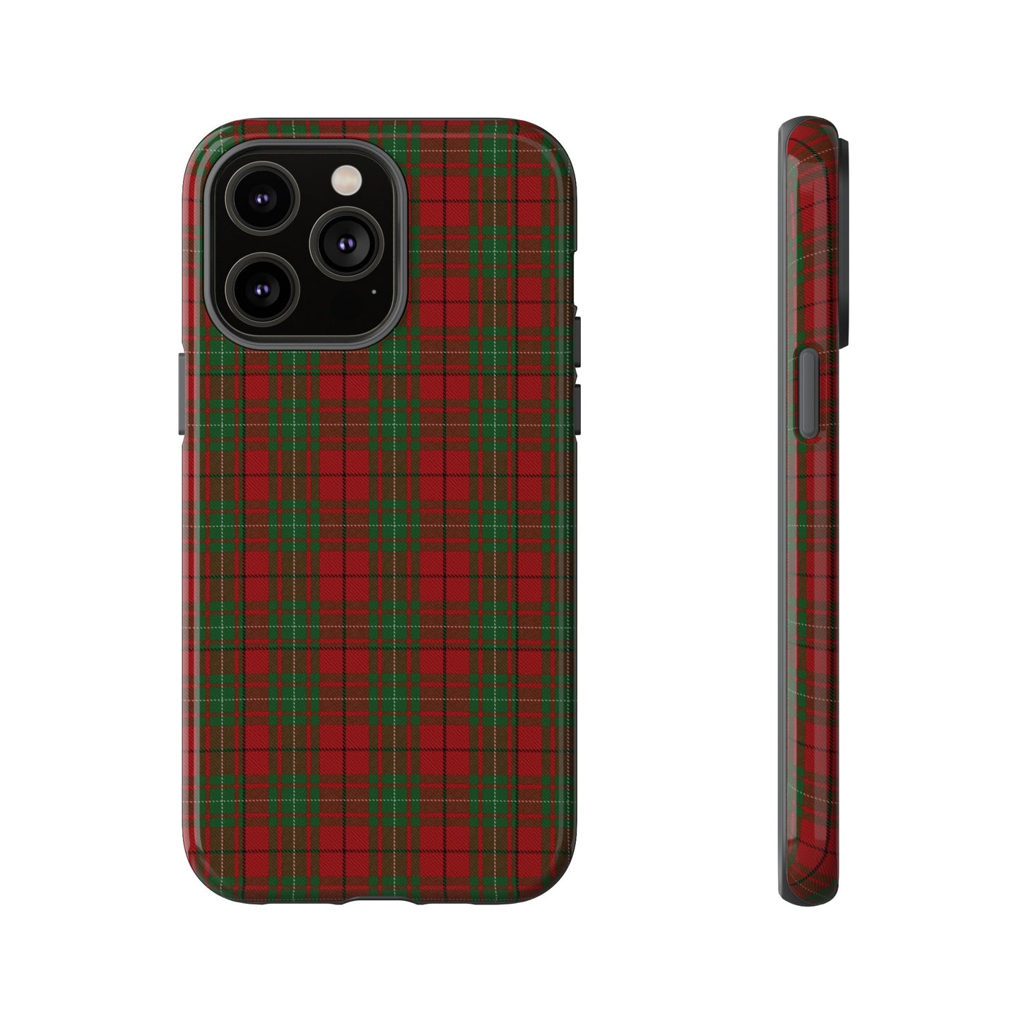 Étui de téléphone à motif tartan écossais - MacAuley, Divers