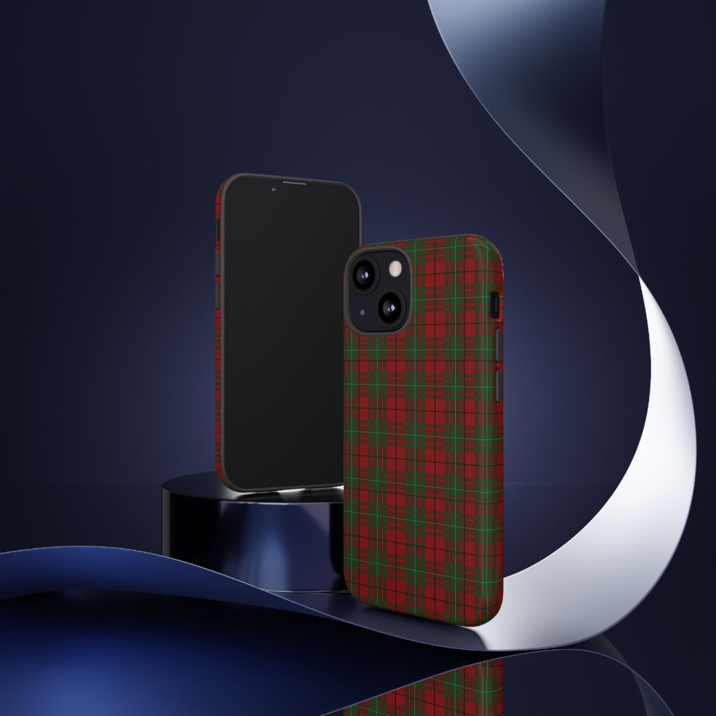 Étui de téléphone à motif tartan écossais - MacAuley, Divers