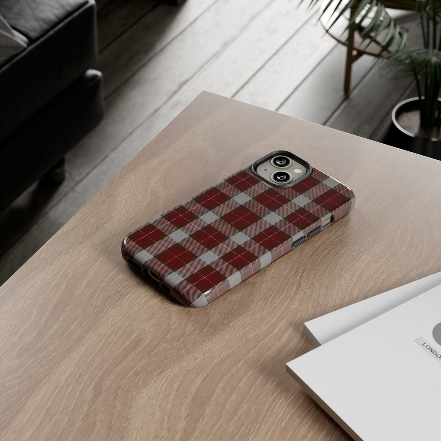 Étui de téléphone à motif tartan écossais - Robe MacFie, divers