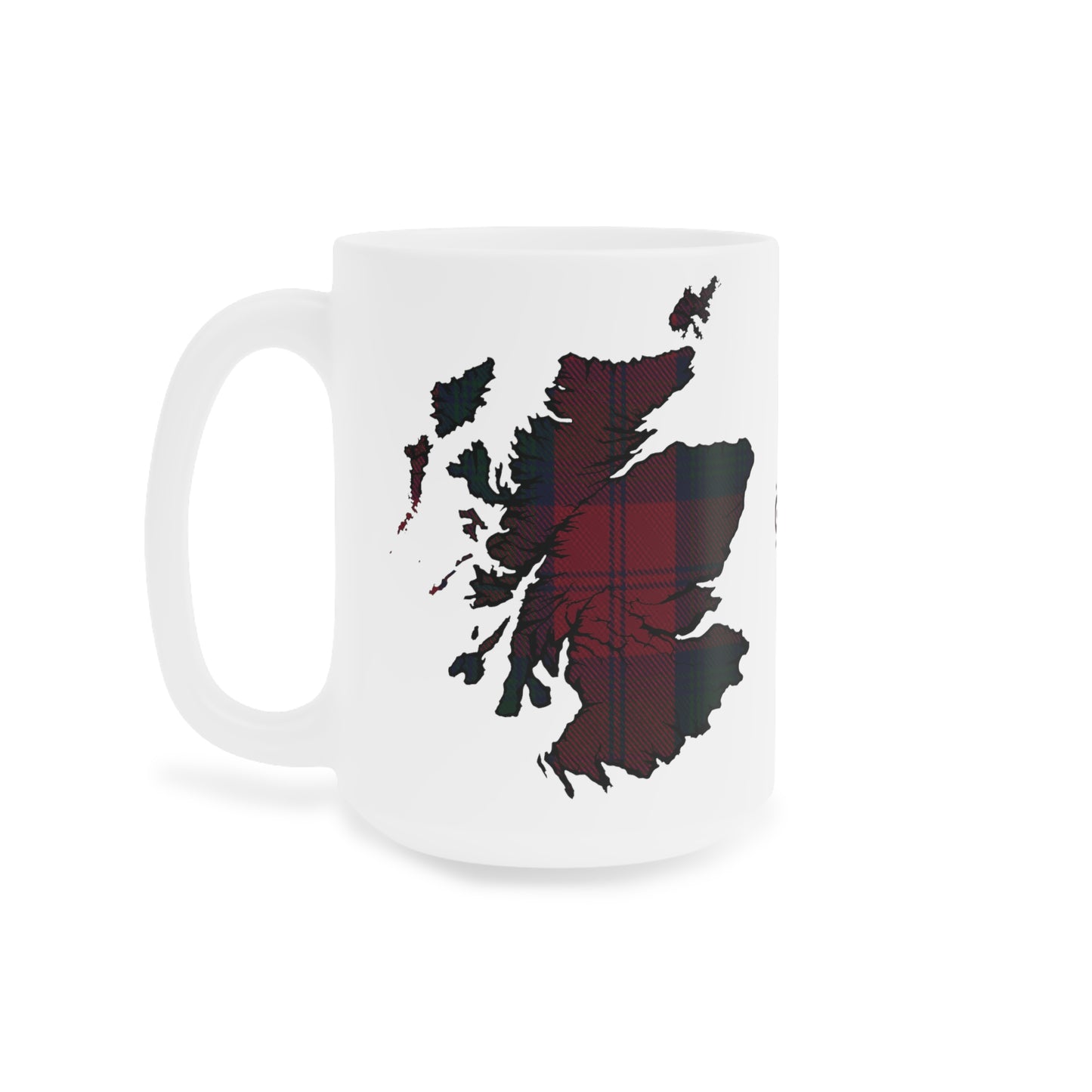 Tasse de carte de tartan d’Écosse - Lindsay Tartan, différentes tailles