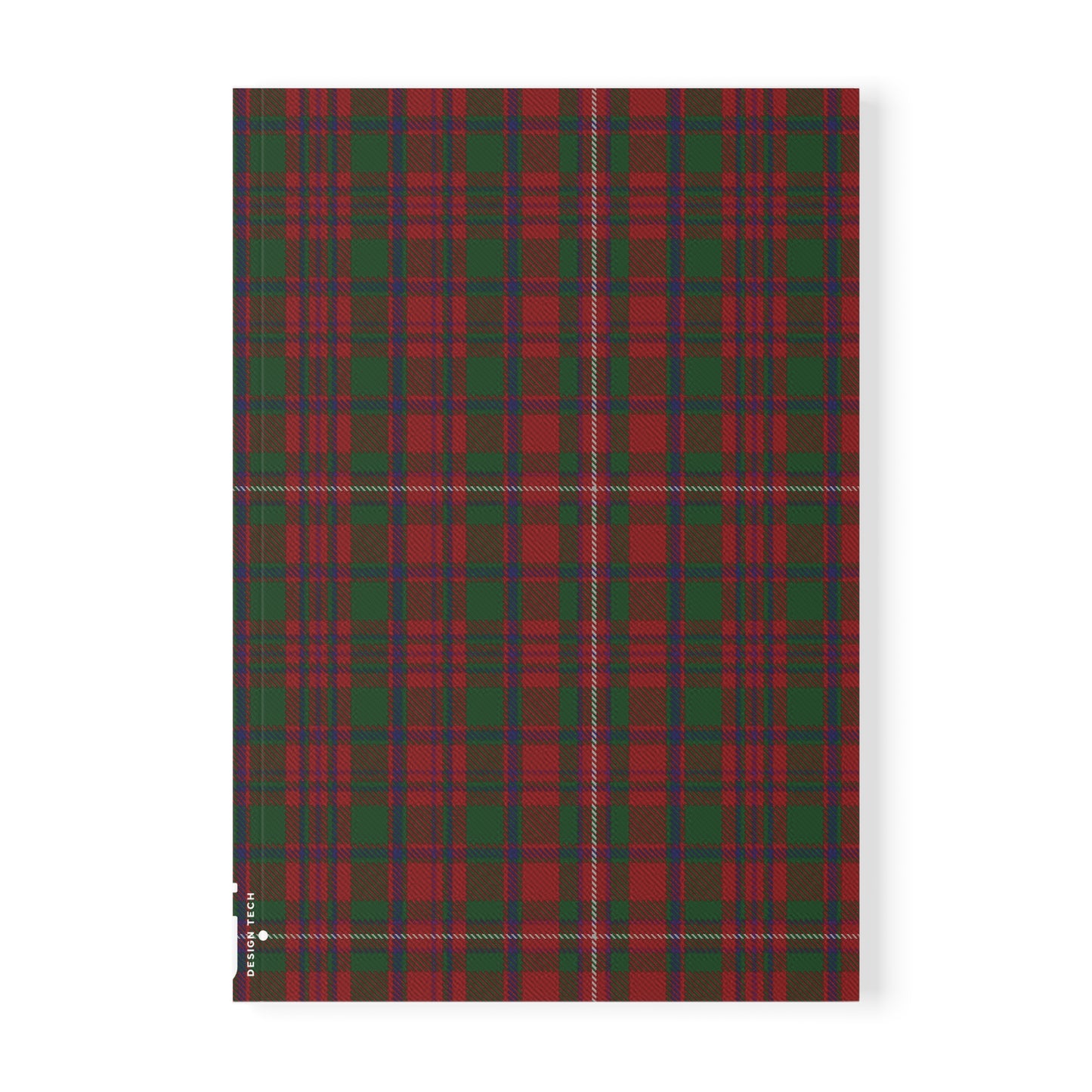 Carnet de notes A5 à couverture souple avec motif tartan écossais - MacKinnon