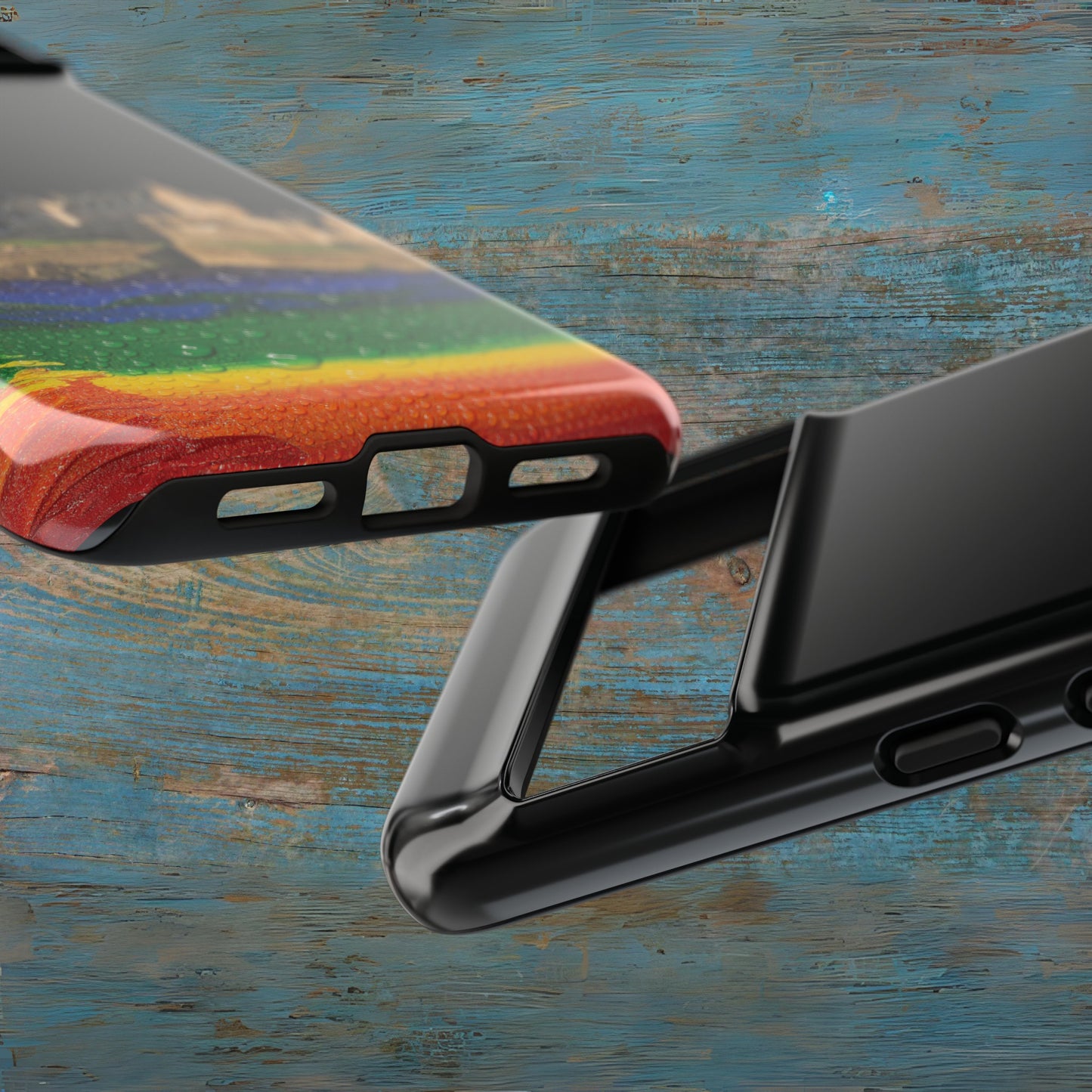 Edinburgh Castle Pride Rockface Phone Case - Rain, Various