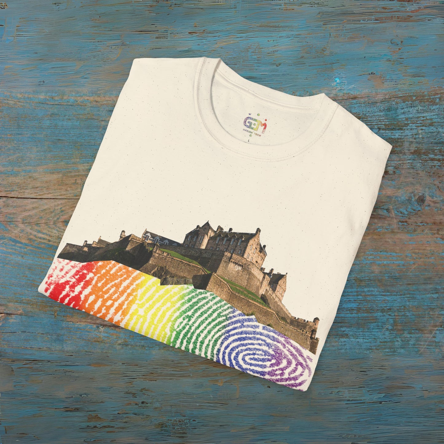 Edinburgh Castle on the Pride Rock Photo Unisex T-Shirt