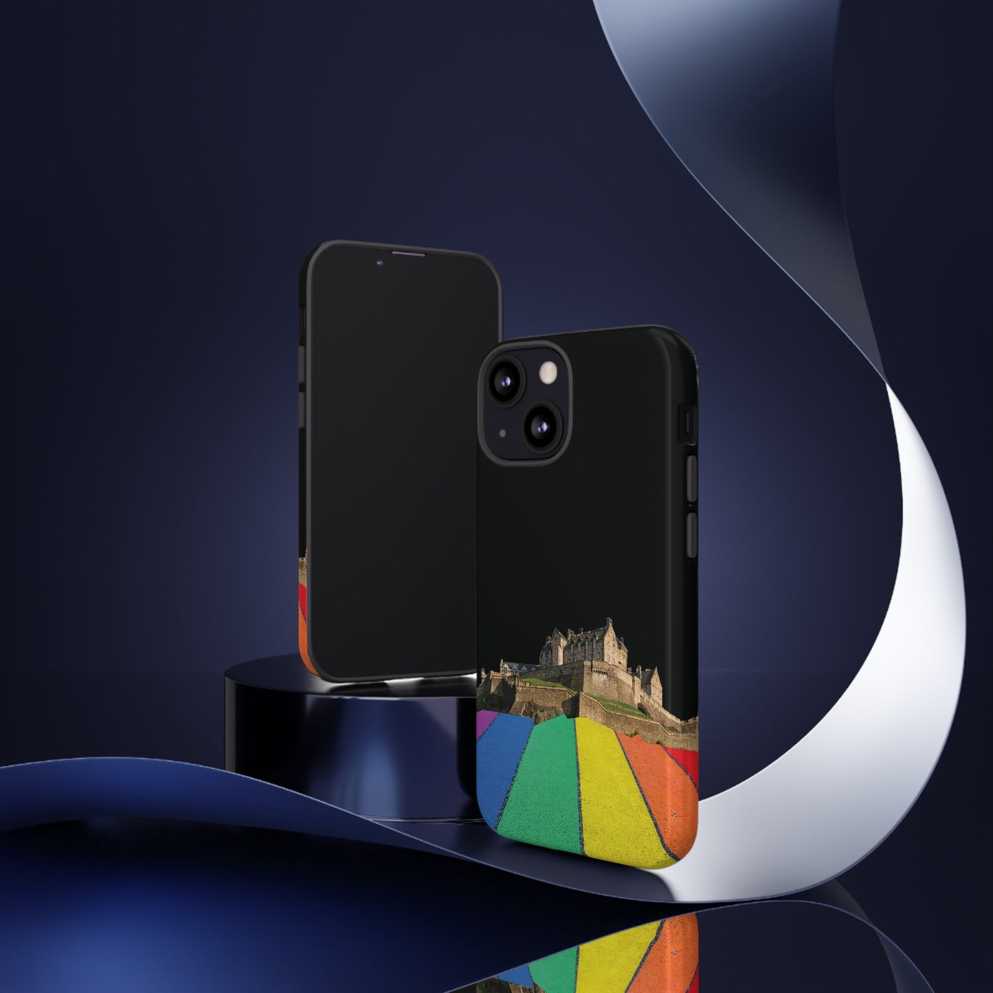 Edinburgh Castle Pride Rockface Phone Case - Road, Various