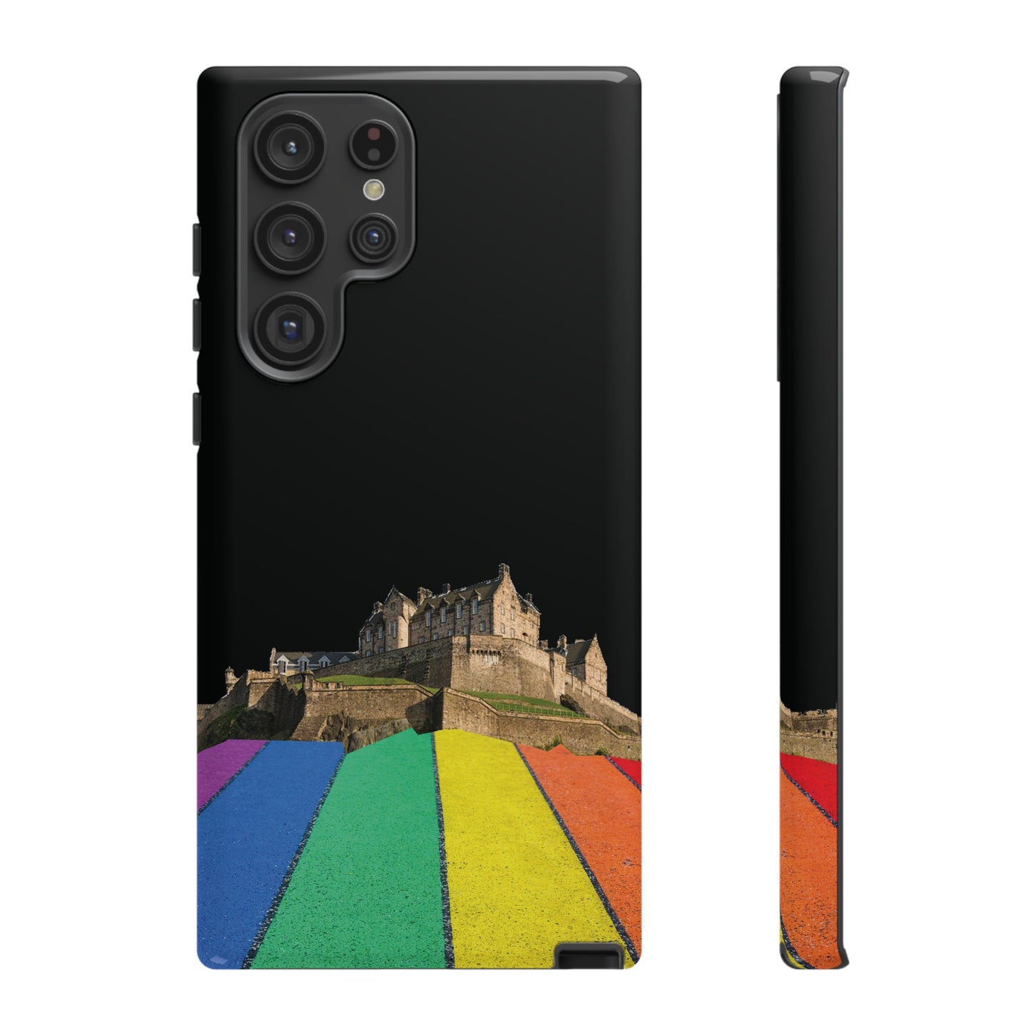 Edinburgh Castle Pride Rockface Phone Case - Road, Various