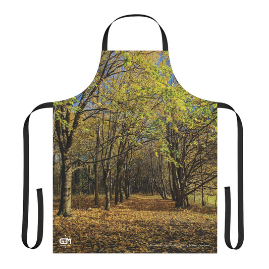 Autumn in Scotland Apron, Scottish Art, Strathclyde Country Park, Scottish Parks, Cooking Apparel, Chef Accessory, Nature