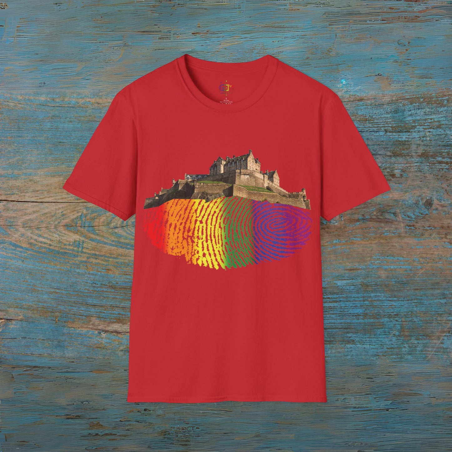 Edinburgh Castle on the Pride Rock Photo Unisex T-Shirt