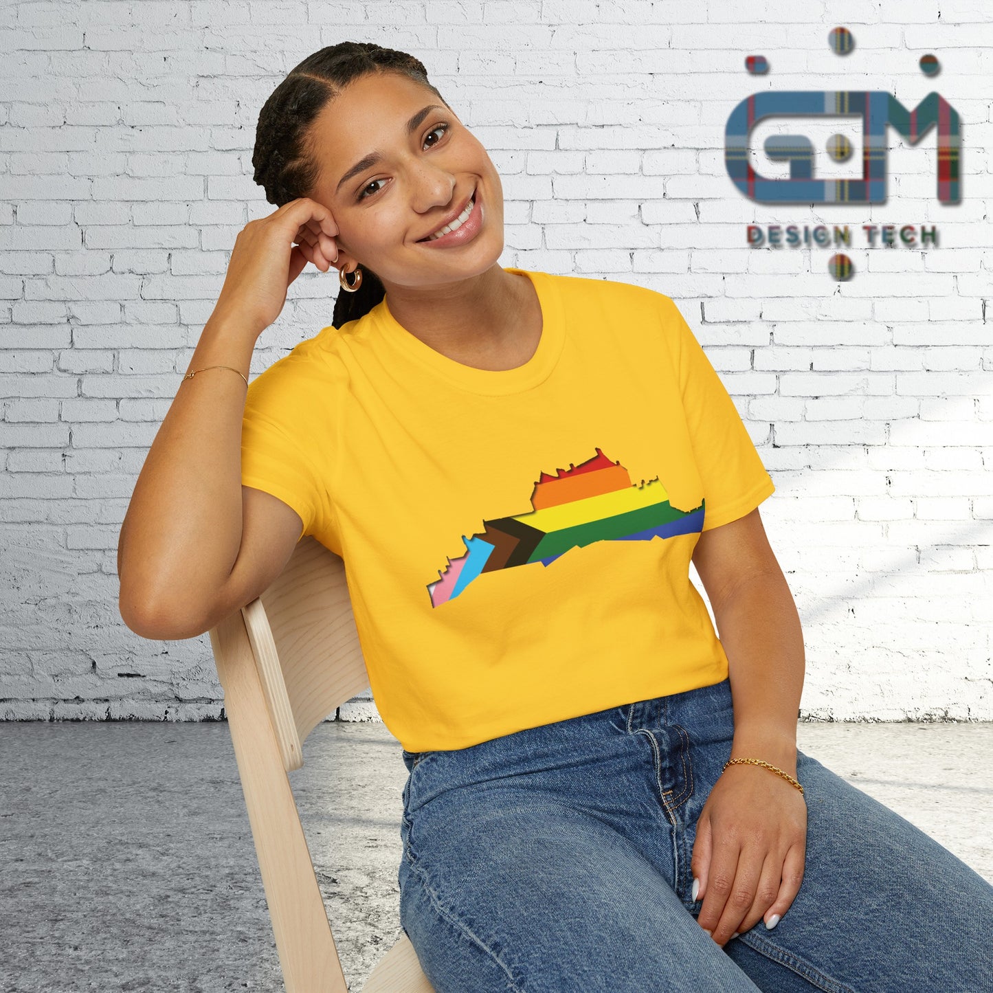 Edinburgh Castle Pride Progress Art Unisex T-Shirt
