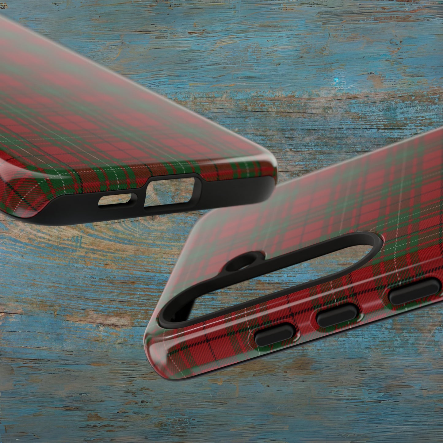 Étui de téléphone à motif tartan écossais - MacAuley, Divers
