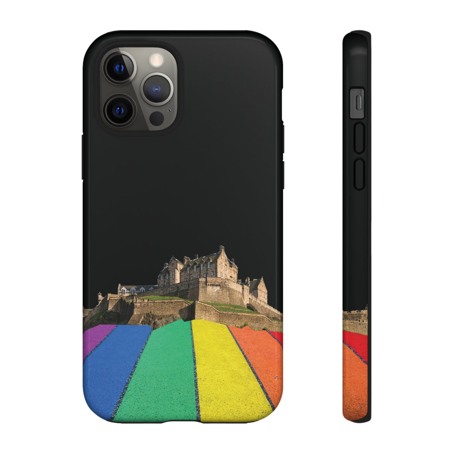 Edinburgh Castle Pride Rockface Phone Case - Road, Various
