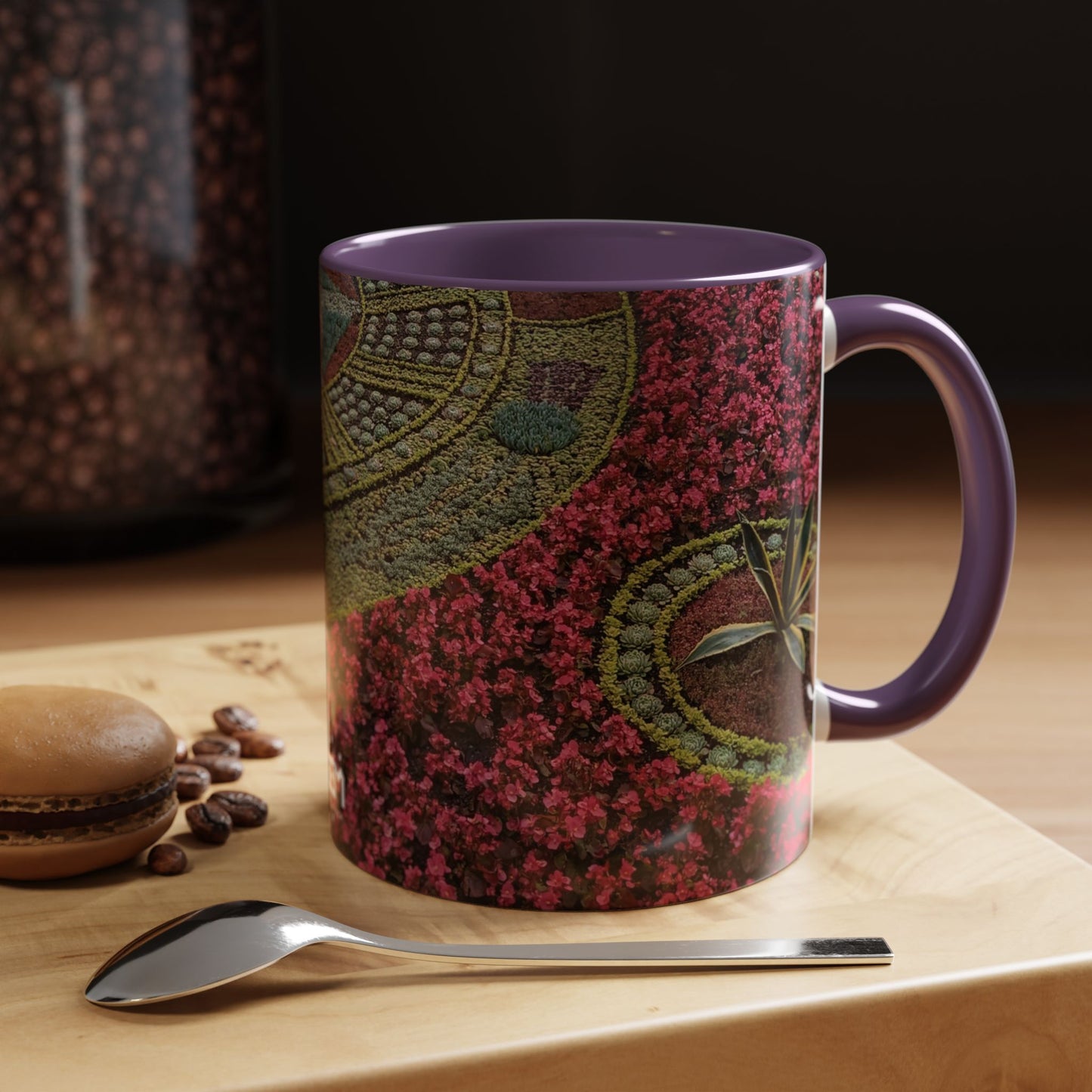 Tasses décoratives « Écosse en gros plan » - Scènes variées (violet)