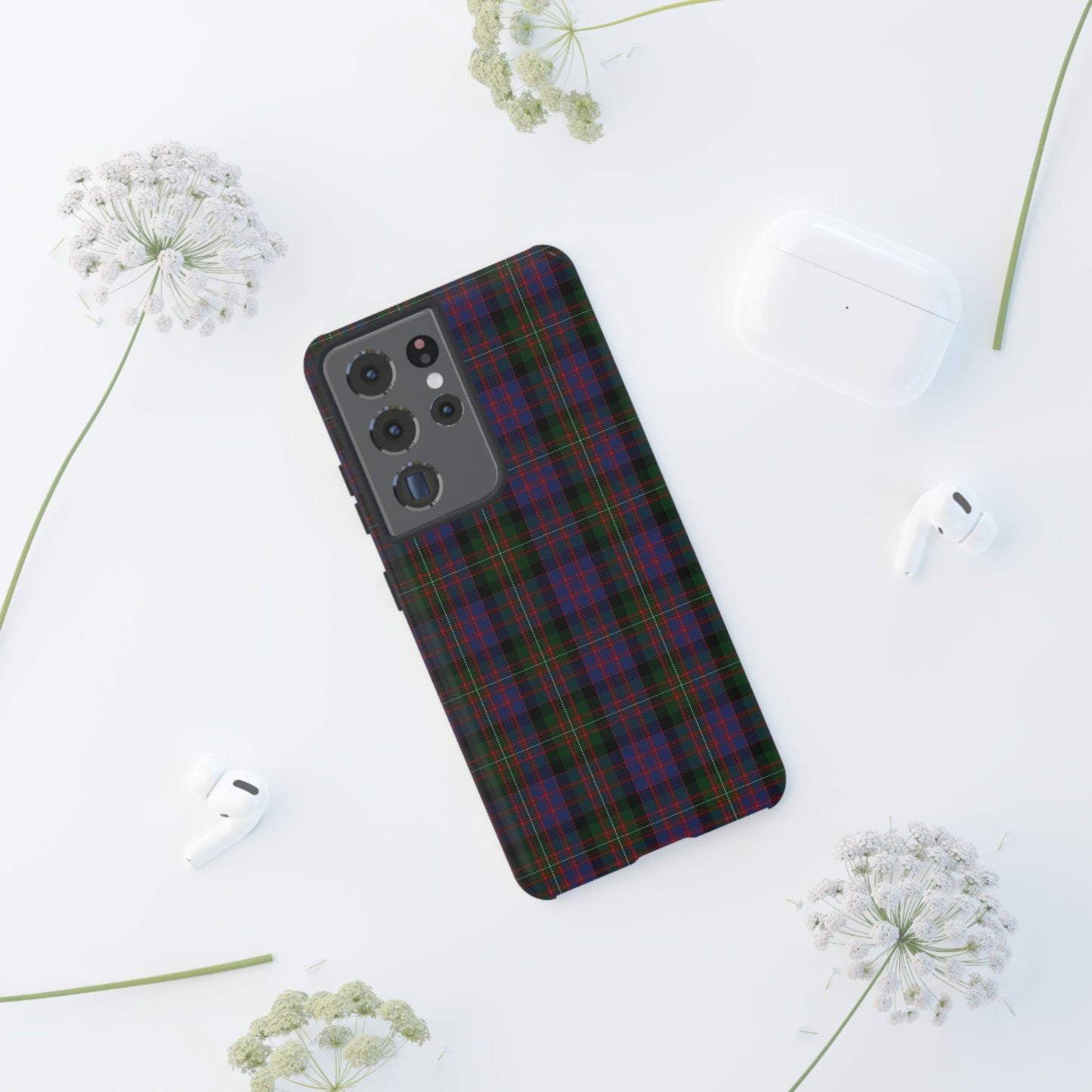 Étui de téléphone à motif tartan écossais - MacDonell, Divers