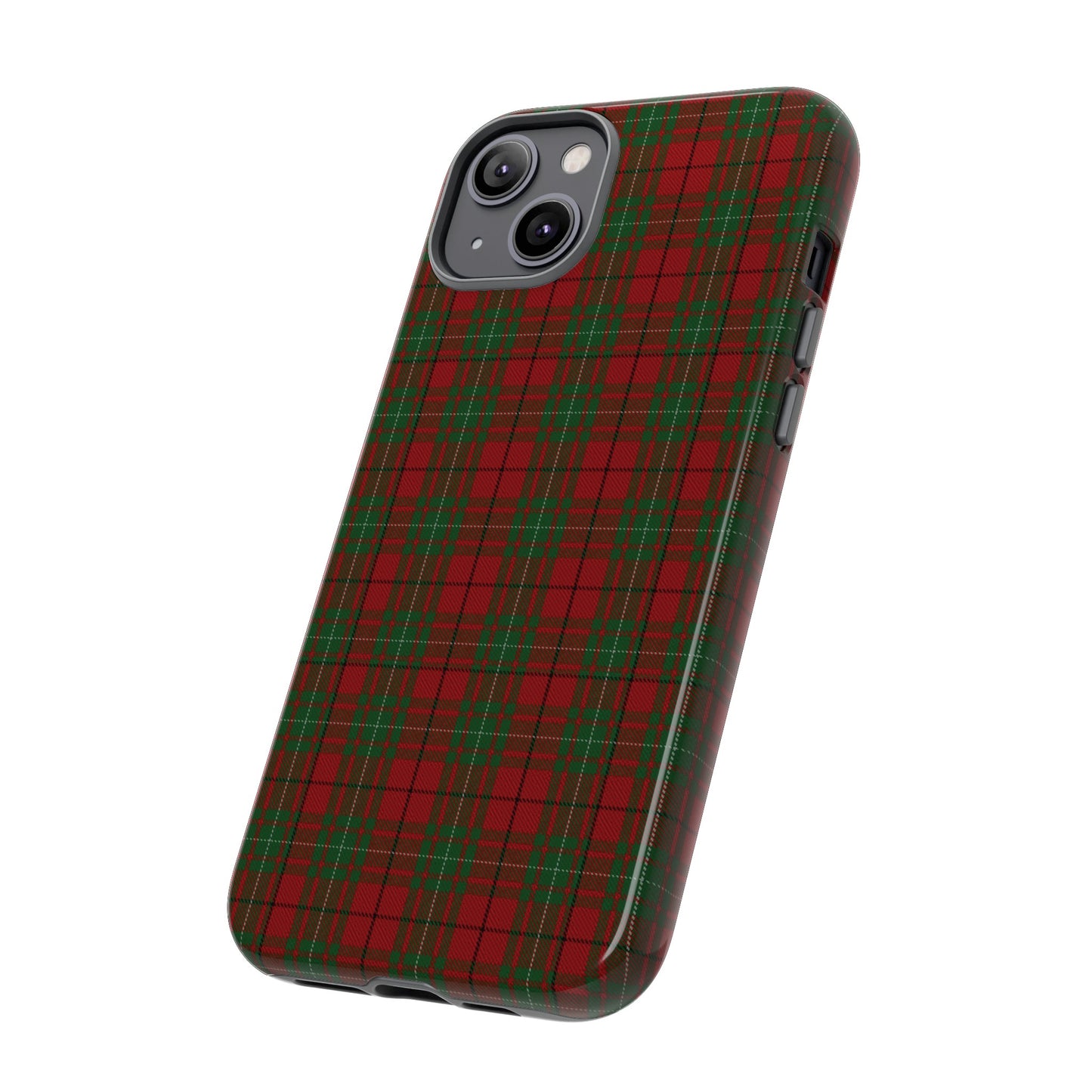 Étui de téléphone à motif tartan écossais - MacAuley, Divers