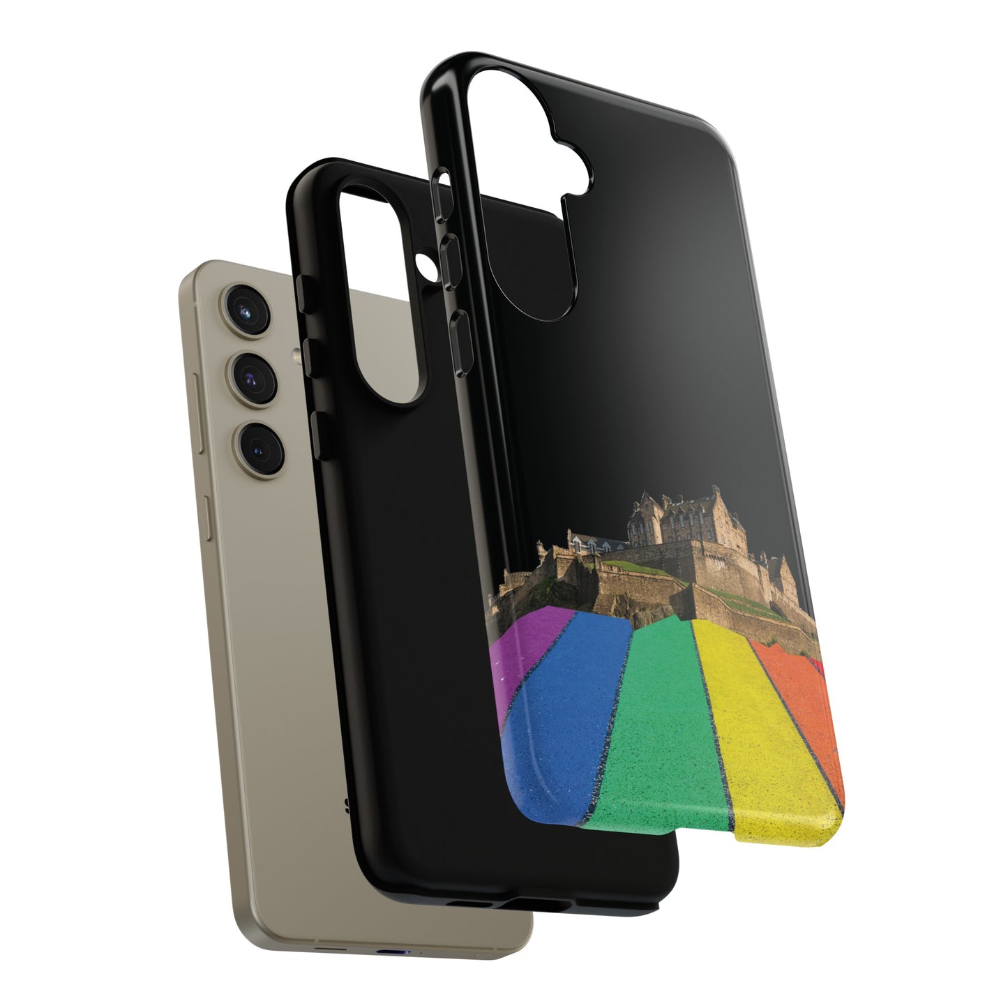 Edinburgh Castle Pride Rockface Phone Case - Road, Various