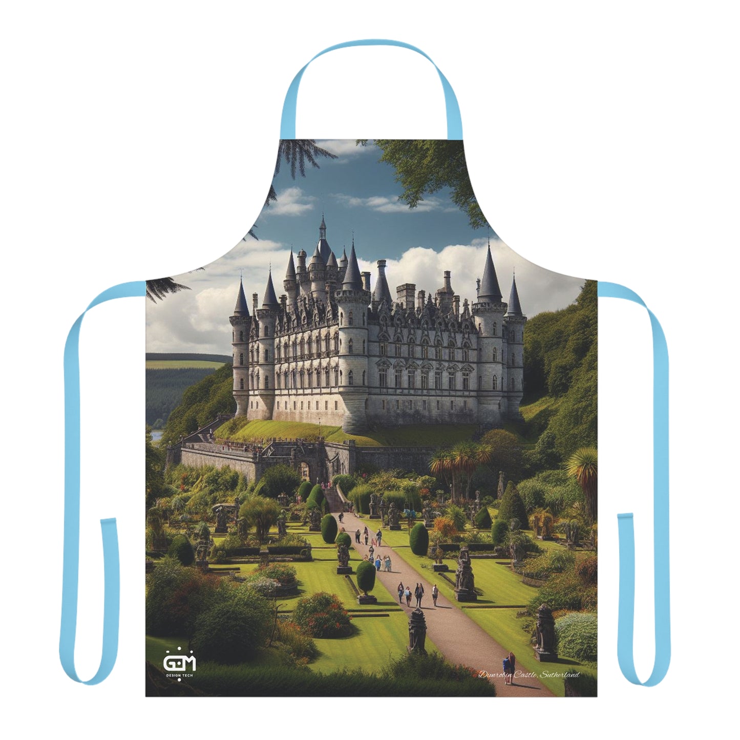 Château de Dunrobin - Tablier Sutherland, Vêtements de cuisine écossais, Accessoire de chef