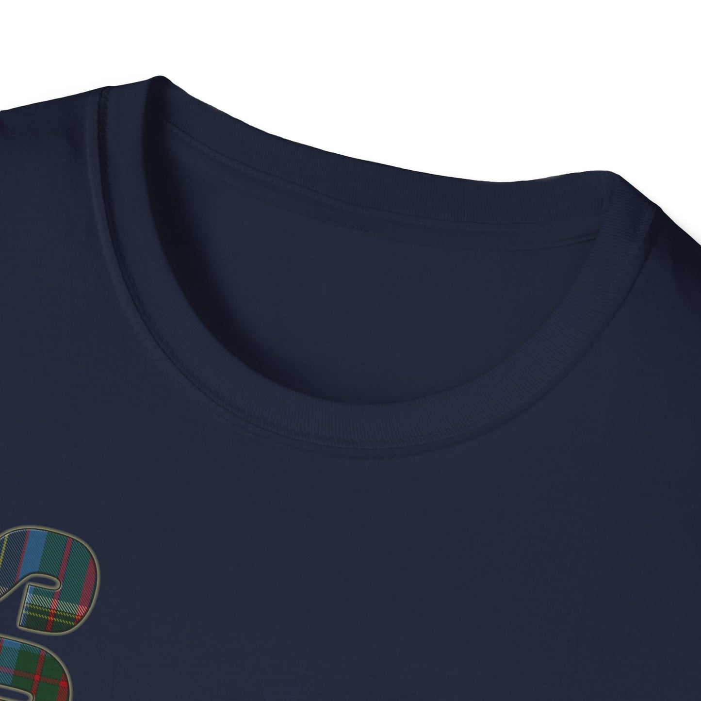 Tartan Scotland Lettrage Softstyle T-shirt unisexe, Anderson Old Tartan Tee