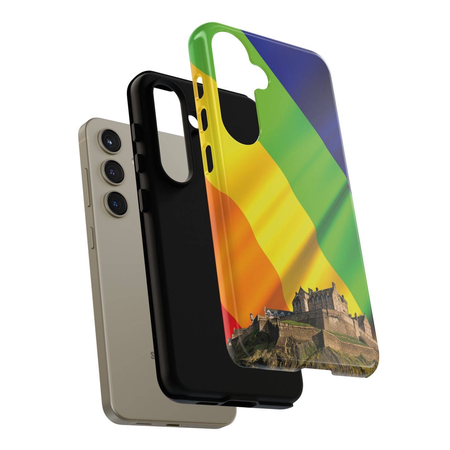 Edinburgh Castle Pride Phone Case - Flag, Various